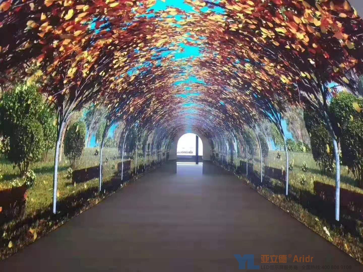 红花岗led透明屏用途？